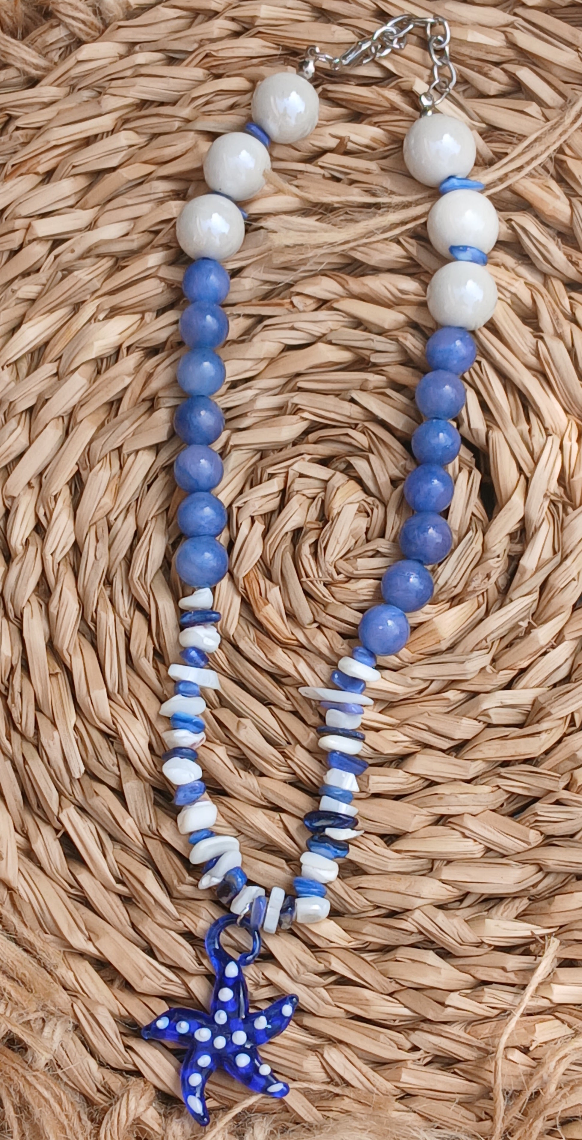 Collar azul